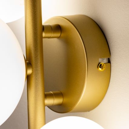 Brilagi - LED wand verlichting MILLA 3xG9/3W/230V goud/wit