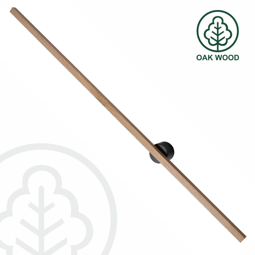 Brilagi - LED wand verlichting WOODY LINE LED/12W/230V 120 cm eiken