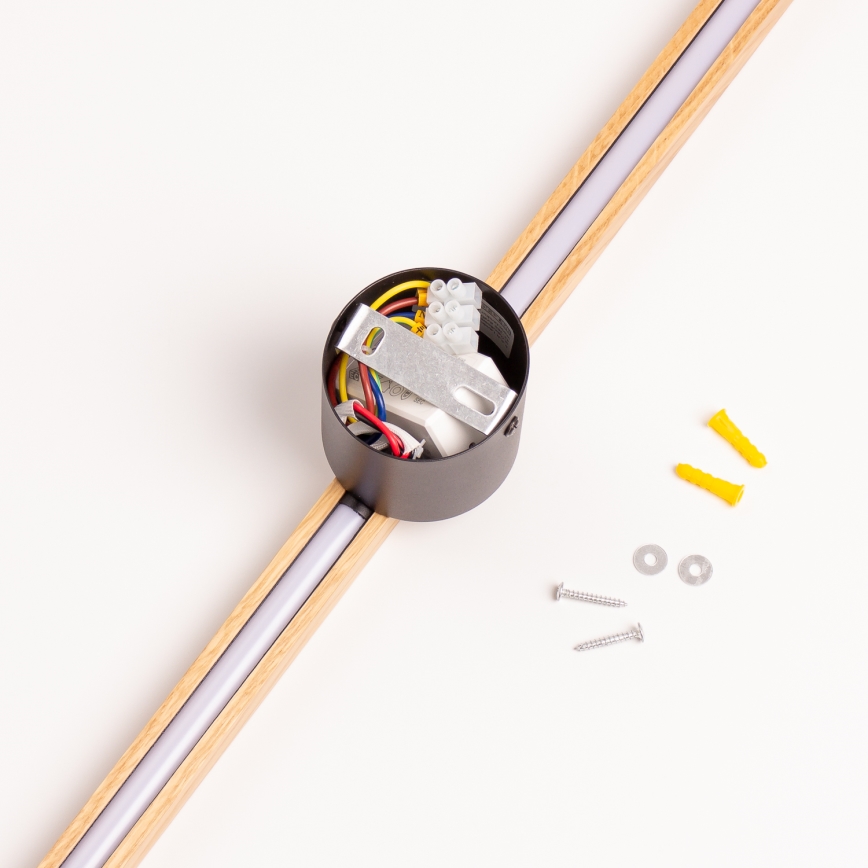 Brilagi - LED wand verlichting WOODY LINE LED/12W/230V 120 cm eiken