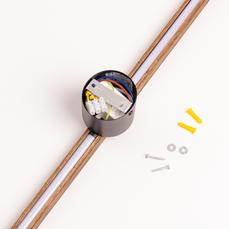 Brilagi - LED wand verlichting WOODY LINE LED/12W/230V 120 cm eiken