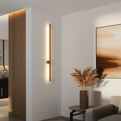 Brilagi - LED wand verlichting WOODY LINE LED/12W/230V 120 cm eiken kers