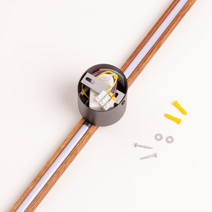 Brilagi - LED wand verlichting WOODY LINE LED/12W/230V 120 cm eiken kers