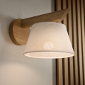 Brilagi - LED  Wandlamp ANTHONY 1xE14/40W/230V eiken/wit