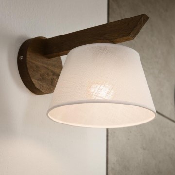 Brilagi - LED  Wandlamp ANTHONY 1xE14/40W/230V eiken/wit