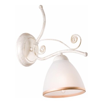 Brilagi - LED-wandlamp ANTICO 1xE27/60W/230V 3000K witte patina