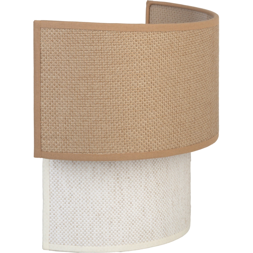 Brilagi - LED-wandlamp BOHO ECO 1xE27/10W/230V beige/crème