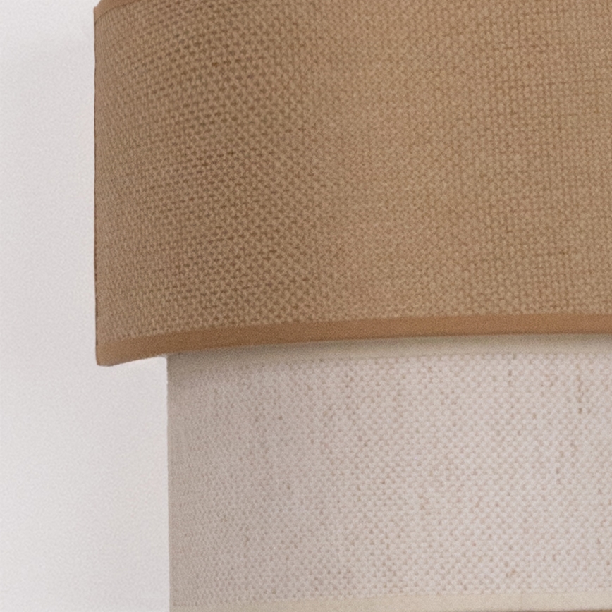 Brilagi - LED-wandlamp BOHO ECO 1xE27/10W/230V beige/crème