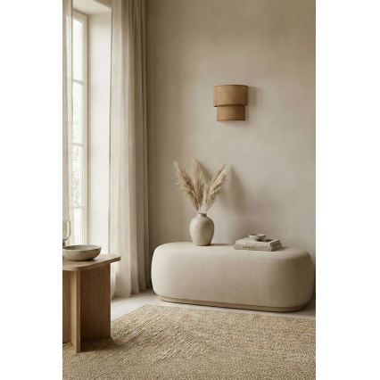 Brilagi - LED-wandlamp BOHO ECO 1xE27/10W/230V beige