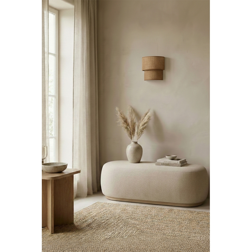 Brilagi - LED-wandlamp BOHO ECO 1xE27/10W/230V beige