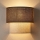 Brilagi - LED-wandlamp BOHO ECO 1xE27/10W/230V bruin/crème