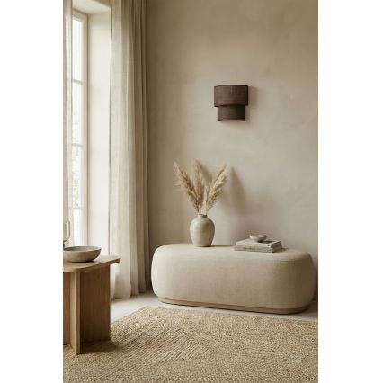 Brilagi - LED wandlamp BOHO ECO 1xE27/10W/230V bruin