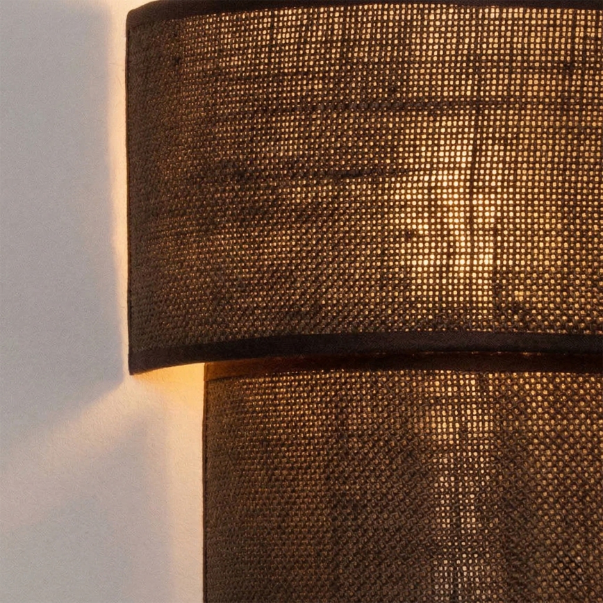 Brilagi - LED wandlamp BOHO ECO 1xE27/10W/230V bruin