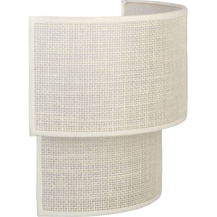 Brilagi - LED-wandlamp BOHO ECO 1xE27/10W/230V crème