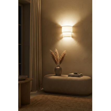Brilagi - LED-wandlamp BOHO ECO 1xE27/10W/230V crème
