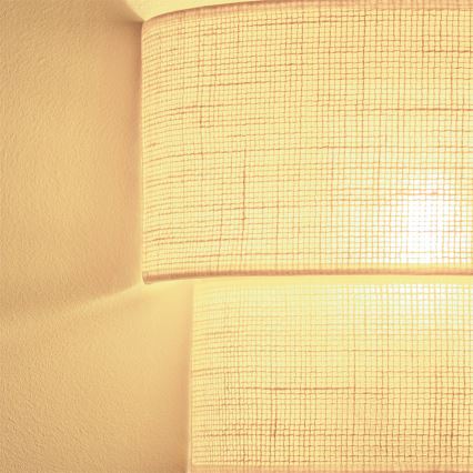 Brilagi - LED-wandlamp BOHO ECO 1xE27/10W/230V crème