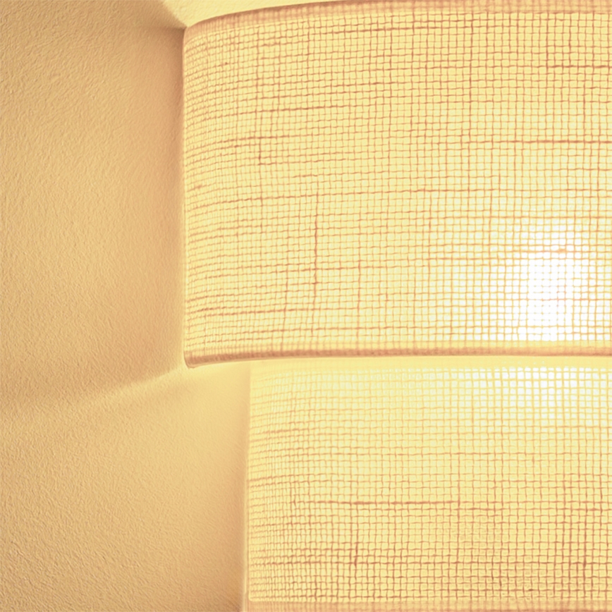 Brilagi - LED-wandlamp BOHO ECO 1xE27/10W/230V crème