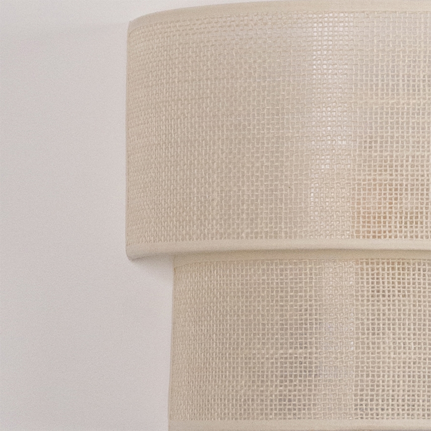 Brilagi - LED-wandlamp BOHO ECO 1xE27/10W/230V crème