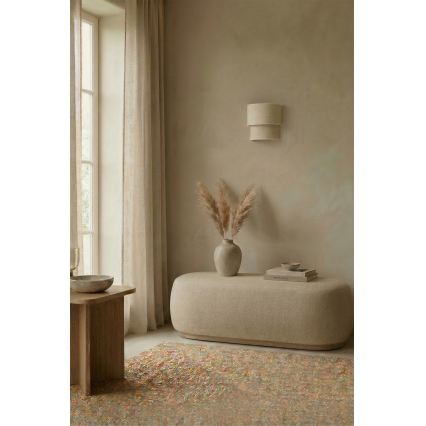 Brilagi - LED-wandlamp BOHO ECO 1xE27/10W/230V crème
