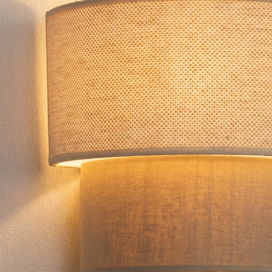 Brilagi - LED-wandlamp BOHO ECO 1xE27/10W/230V crème