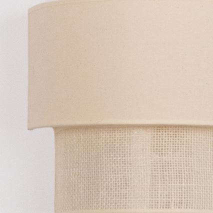 Brilagi - LED-wandlamp BOHO ECO 1xE27/10W/230V crème