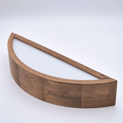 Brilagi - LED-wandlamp CARVALHO 1xE27/15W/230V eik/kers