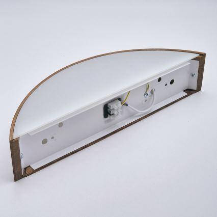 Brilagi - LED-wandlamp CARVALHO 1xE27/15W/230V eik/kers