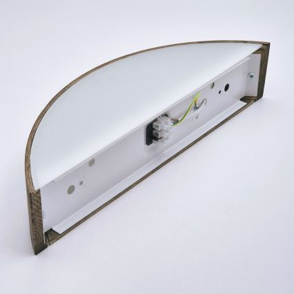Brilagi - LED-wandlamp CARVALHO 1xE27/15W/230V eiken/walnoot