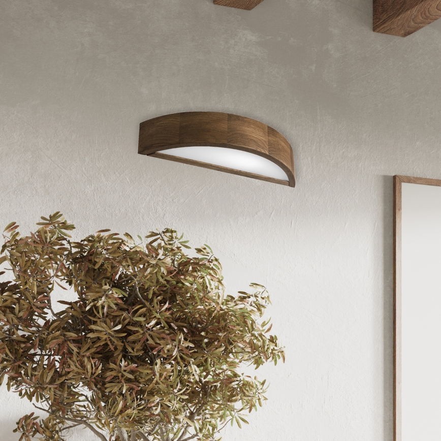 Brilagi - LED Wandlamp CARVALHO 1xE27/60W/230V eiken