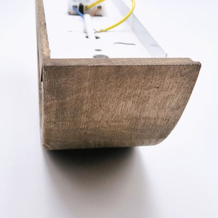 Brilagi - LED Wandlamp CARVALHO 1xE27/60W/230V eiken walnoot