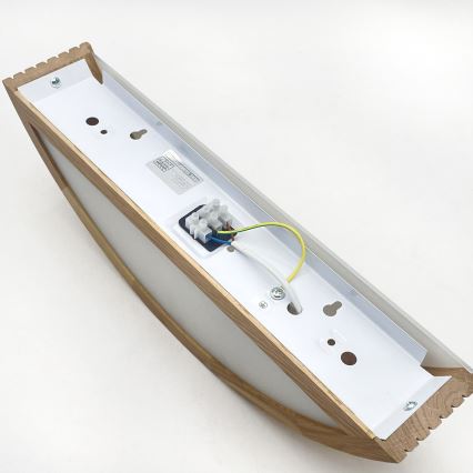 Brilagi - LED-wandlamp CARVALHO MODERN 1xE27/60W/230V eiken