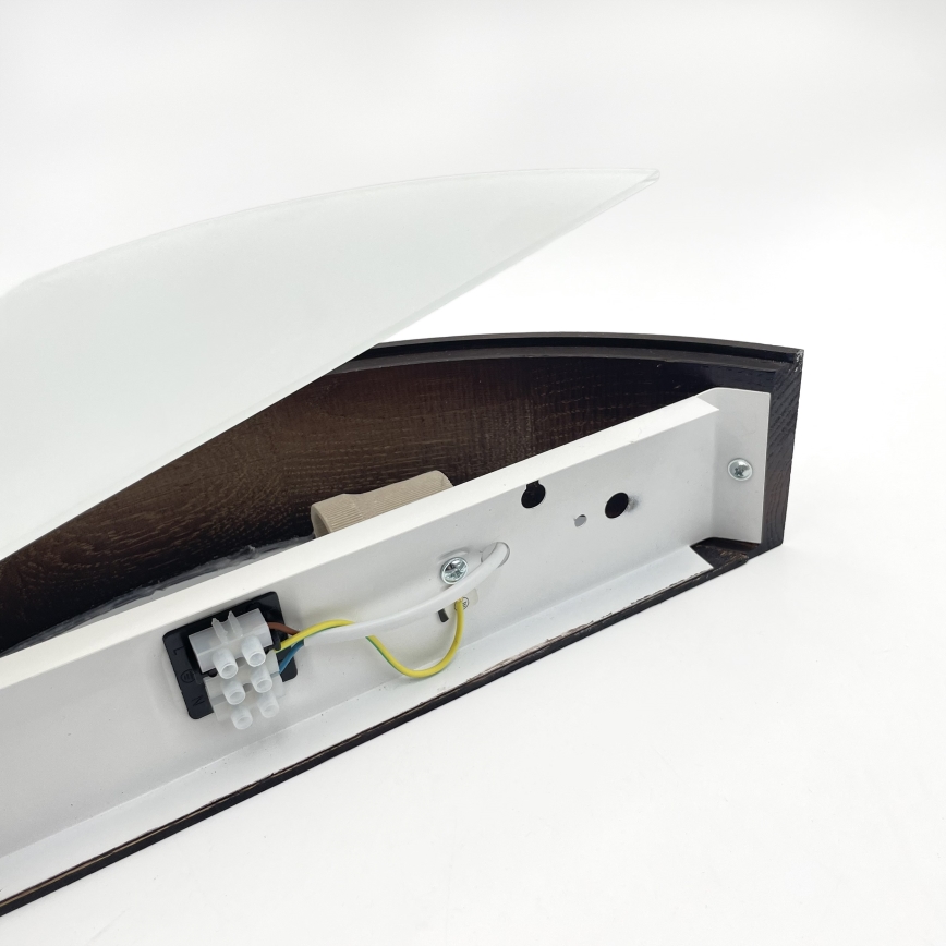 Brilagi - LED-wandlamp CARVALHO SMOKEY 1xE27/60W/230V eiken