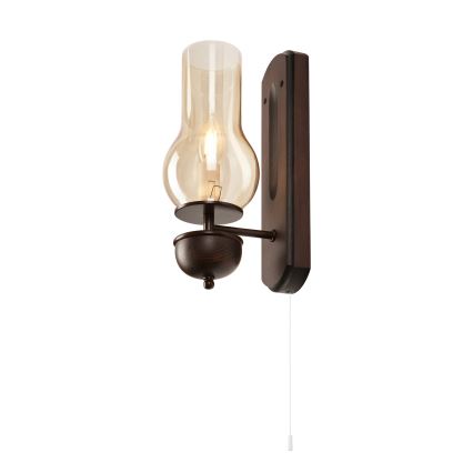 Brilagi - LED Wandlamp COTTAGE 1xE14/40W/230V beuken/bruin