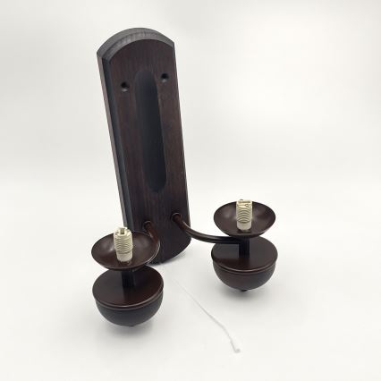 Brilagi - LED Wandlamp COTTAGE 2xG9/40W/230V beuken/wit
