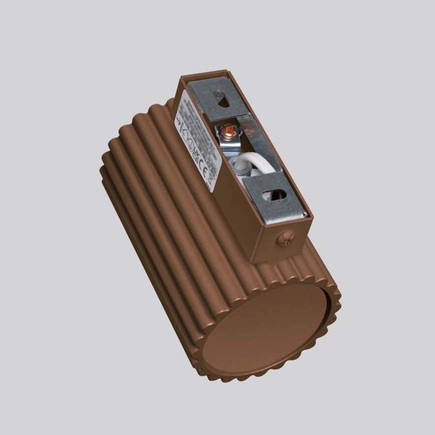 Brilagi - LED-wandlamp CRESTO 1xGU10/10W/230V 10 cm bruin