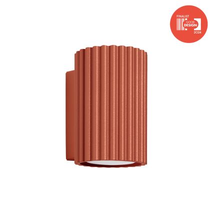 Brilagi - LED-wandlamp CRESTO 1xGU10/10W/230V 10 cm rood