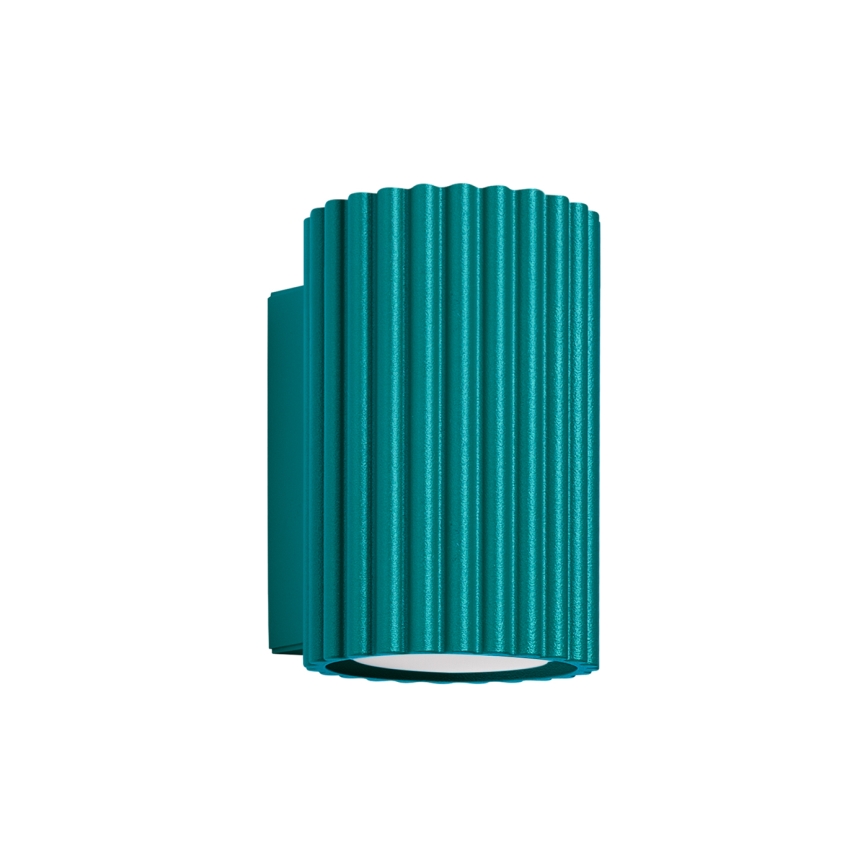 Brilagi - LED-wandlamp CRESTO 1xGU10/10W/230V 10 cm turkoois