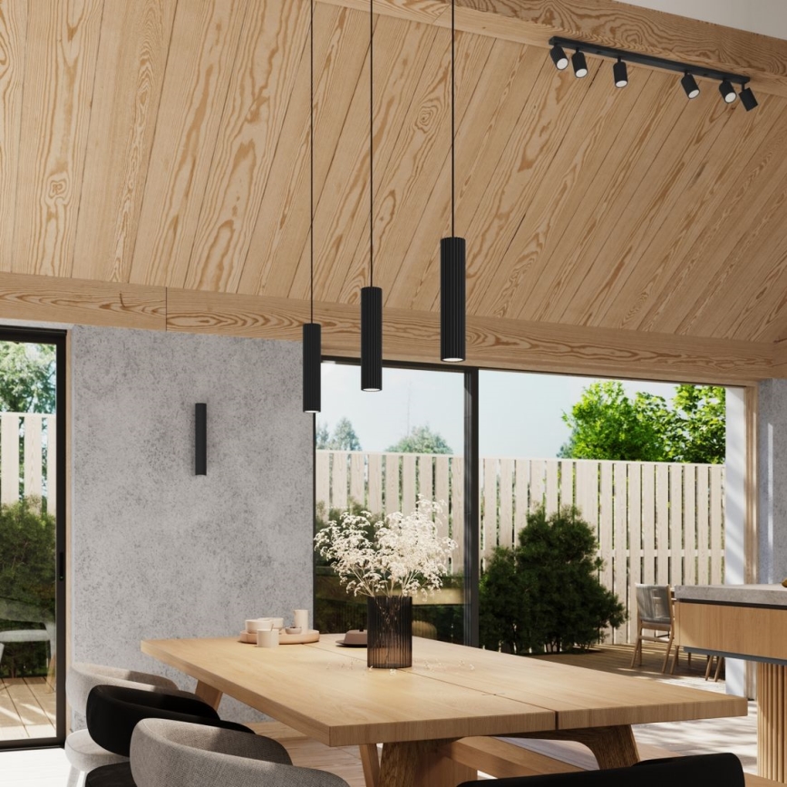 Brilagi - LED wandlamp CRESTO 2xGU10/10W/230V 20 cm zwart