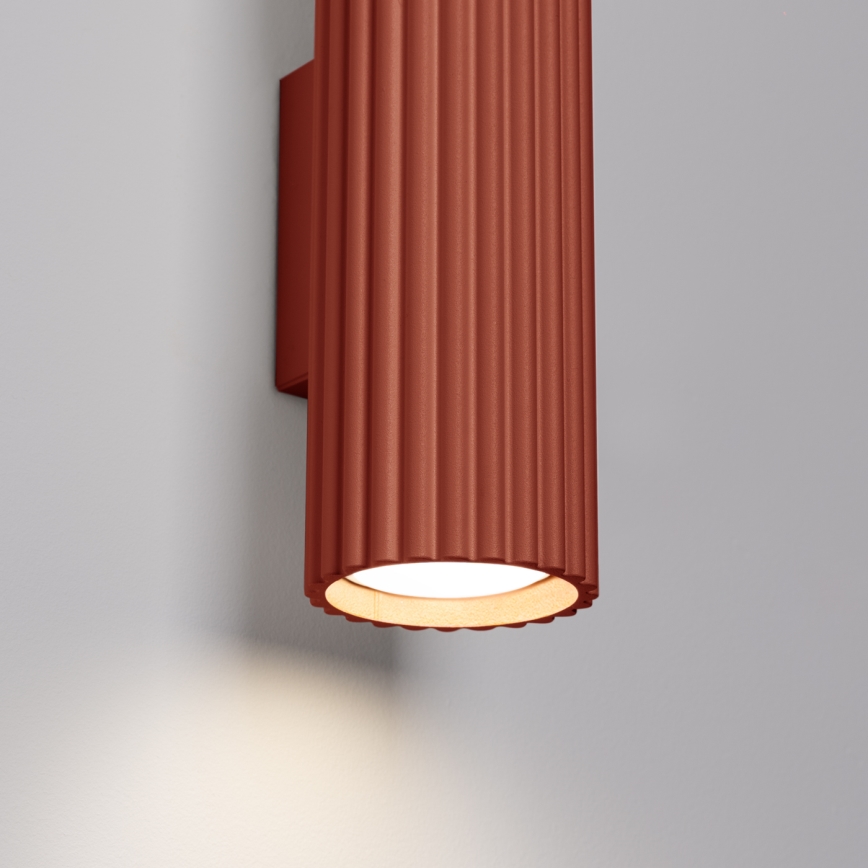 BRILAGI - LED wandlamp CRESTO 2xGU10/10W/230V 30 cm oranje