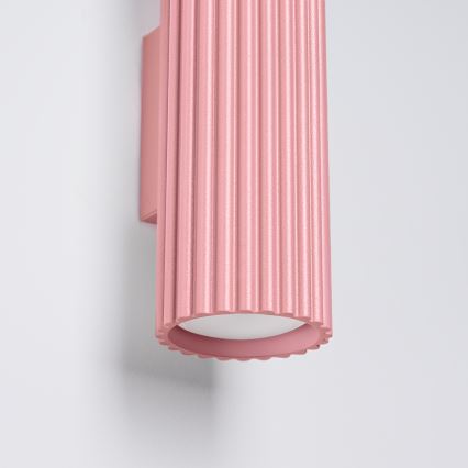 Brilagi - LED-wandlamp CRESTO 2xGU10/10W/230V 30 cm roze