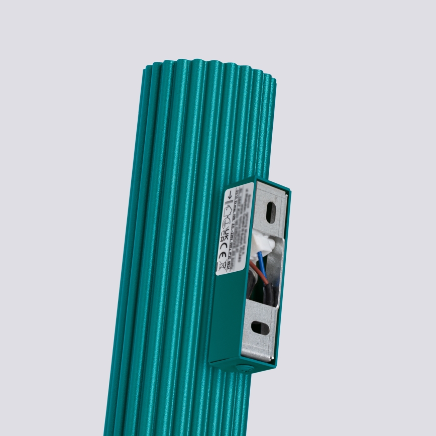 Brilagi - LED-wandlamp CRESTO 2xGU10/10W/230V 30 cm turkoois