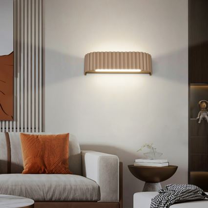 BRILAGI - LED-wandlamp FALCON MODERN LED/10W/230V 30 cm 3000/4500/6000K beige