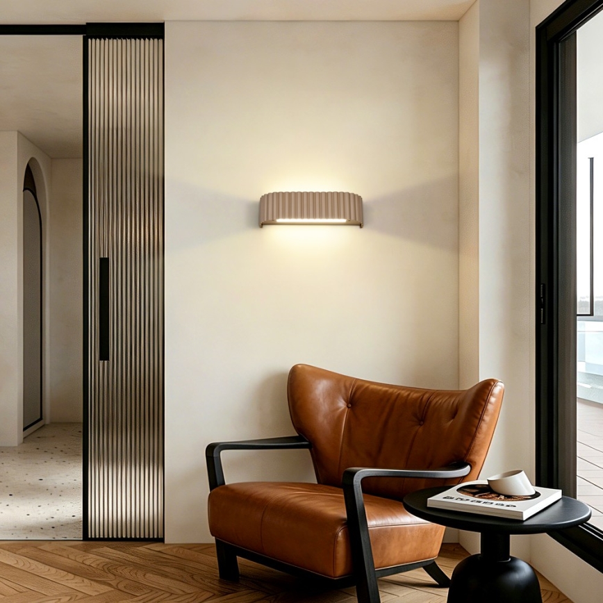 BRILAGI - LED-wandlamp FALCON MODERN LED/10W/230V 30 cm 3000/4500/6000K beige