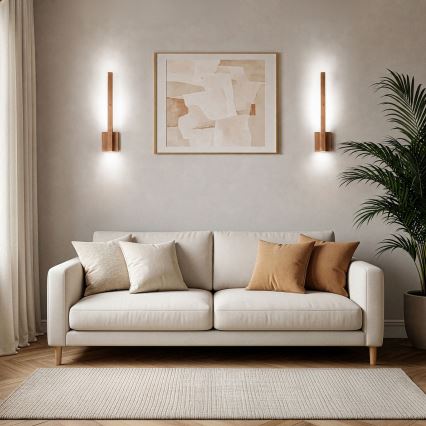 BRILAGI - LED wandlamp GARDALINE LED/90W/230V 60 cm eik