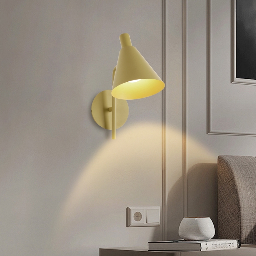 Brilagi - LED Wandlamp LUCERA LED/3W/230V geel
