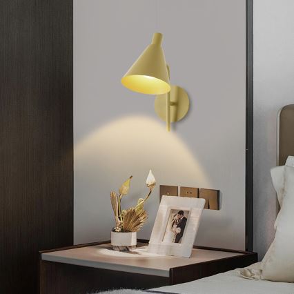 Brilagi - LED Wandlamp LUCERA LED/3W/230V geel