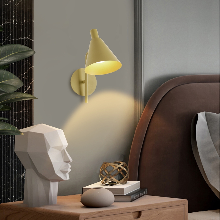 Brilagi - LED Wandlamp LUCERA LED/3W/230V geel