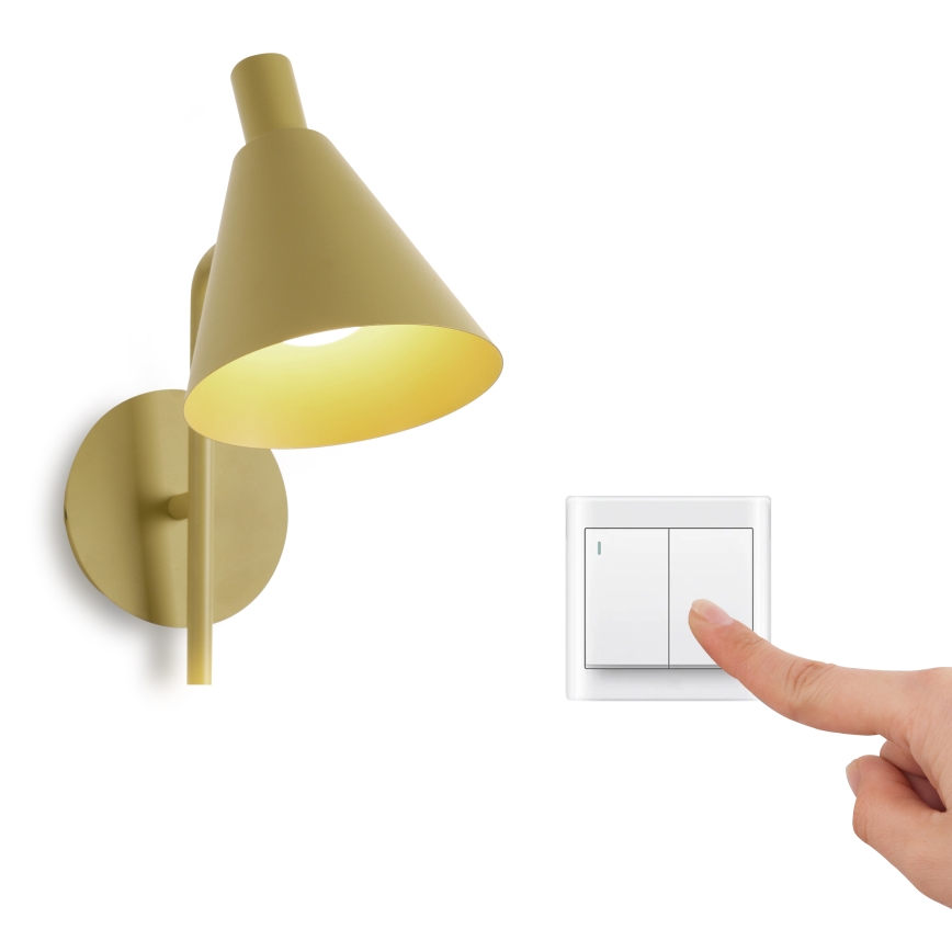 Brilagi - LED Wandlamp LUCERA LED/3W/230V geel