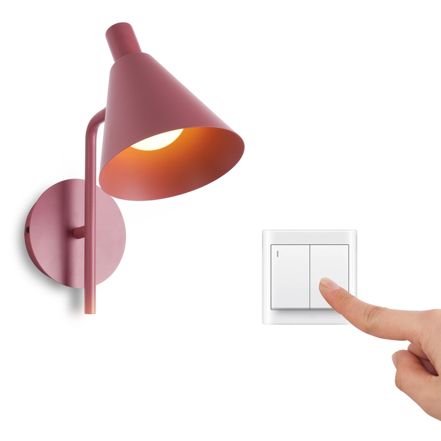 Brilagi - LED Wandlamp LUCERA LED/3W/230V rood bordeaux