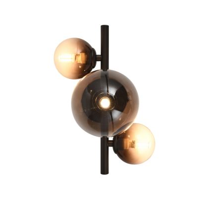Brilagi - LED-wandlamp MILLA 3xG9/3W/230V bruin/rookbruin
