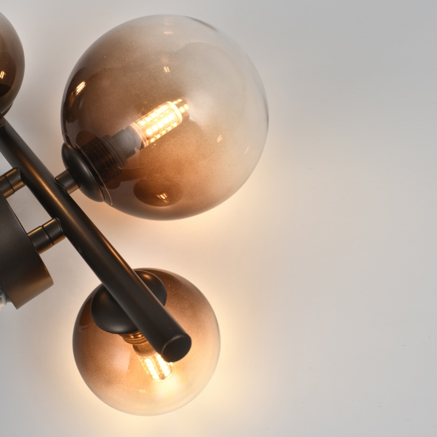 Brilagi - LED-wandlamp MILLA 3xG9/3W/230V bruin/rookbruin